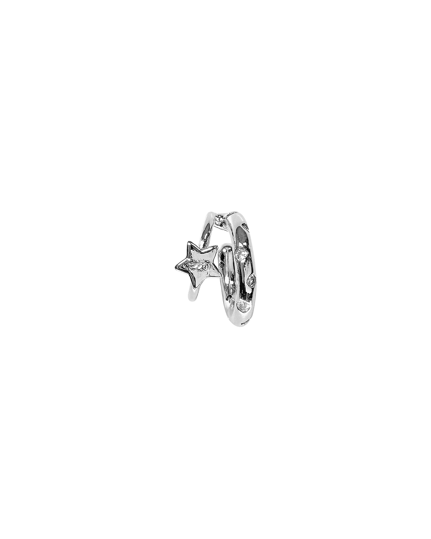 【KASHIKO】Cubic Star Ear Cuff イヤーカフ MUSINSA公式 | KASHIKO Cubic Star Ear Cuff