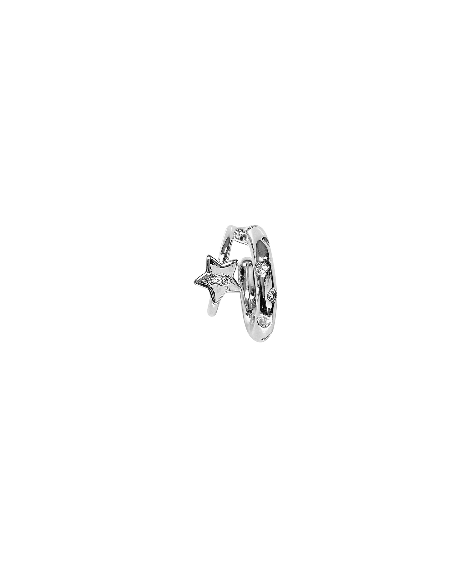 【Kashiko 25HS】Cubic Shooting Star Ear Cuff Pre-order ] Kashiko Cubic Ear Cuff – lesson.zero