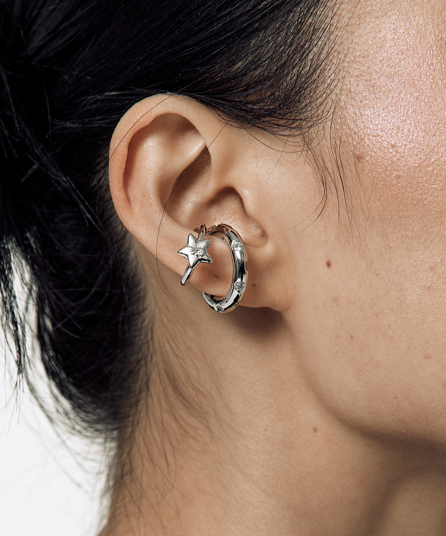 【Kashiko】Cubic Wing Ear Cuff MUSINSA公式 | KASHIKO Cubic Wing Ear Cuff