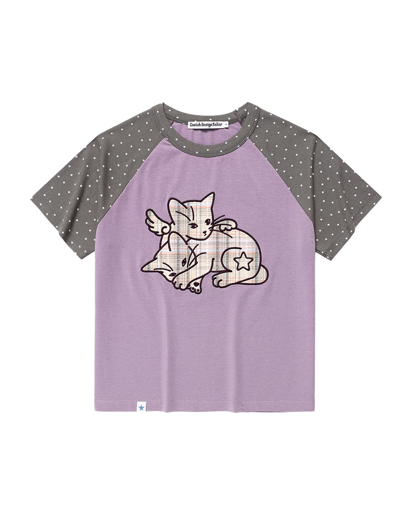 [CAVISH] FROG STAR PIGMENT SS TEE ★大人気★ CAVISH FROG STAR PIGMENT SS TEE