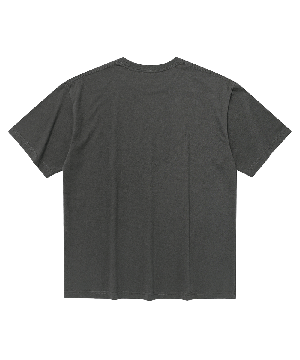[CAVISH] TWIN STAR CHECK APPLIQUE SS TEE ★大人気★ CAVISH TWIN STAR CHECK APPLIQUE SS TEE