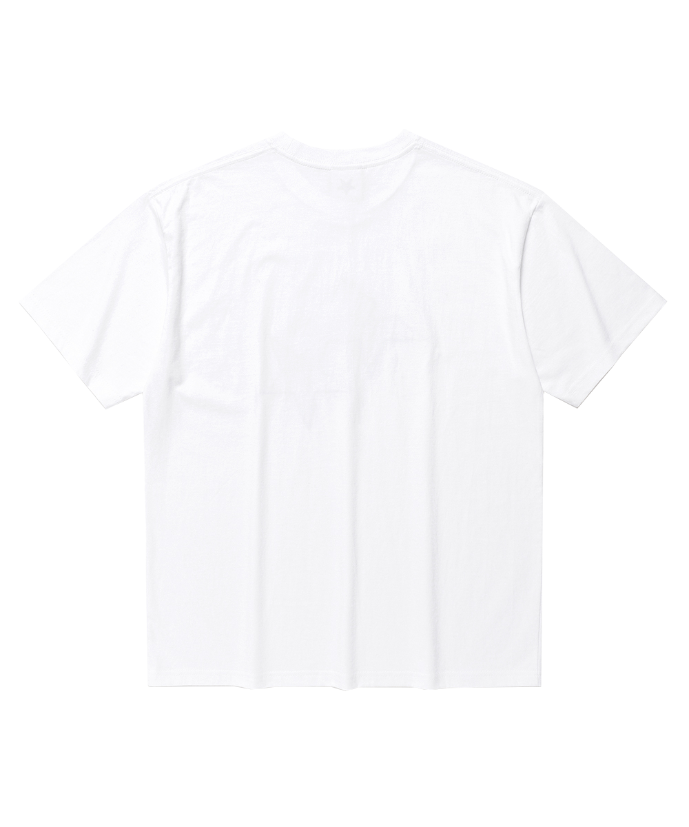 CAVISH TWIN STAR CHECK APPLIQUE SS TEE
