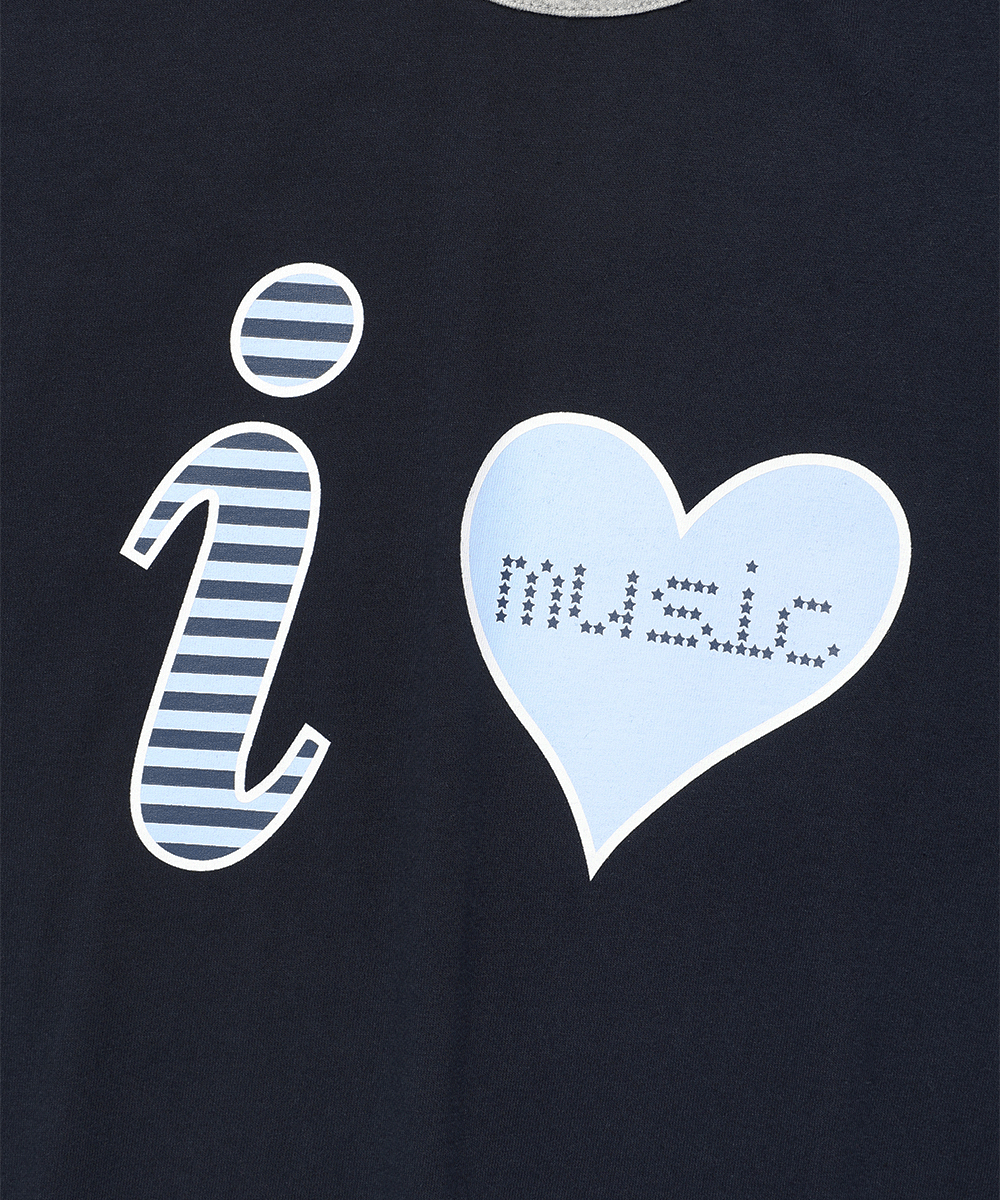 CAVISH I LOVE MUSIC RINGER SS TEE