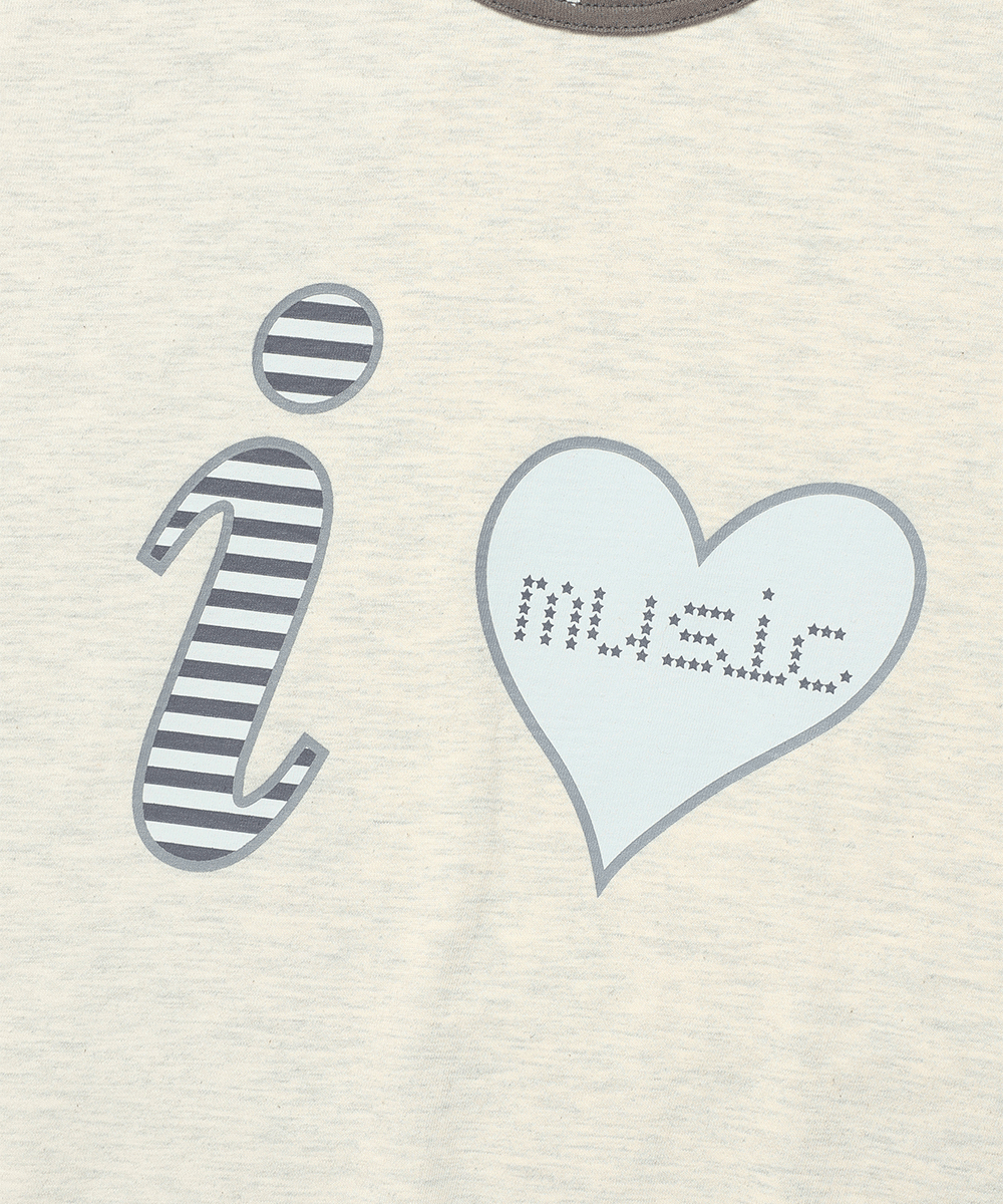 [CAVISH] I LOVE MUSIC RINGER SS TEE ★大人気★ CAVISH I LOVE MUSIC RINGER SS TEE