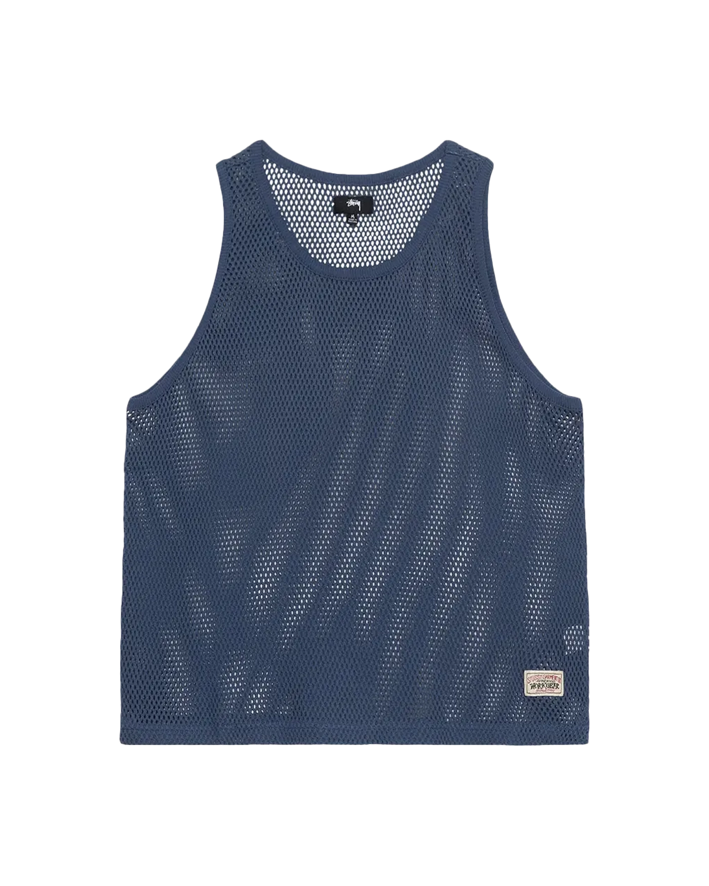 完売品 STUSSY BIG MESH TANK Stüssy Cotton Big Mesh Tank Natural – Très Bien