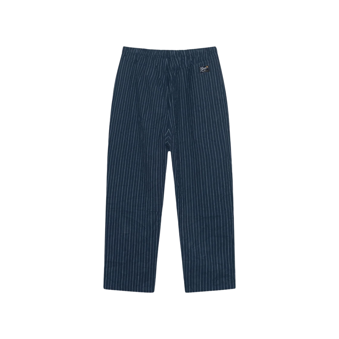 STUSSY BEACH PANT WRINKLED STRIPE