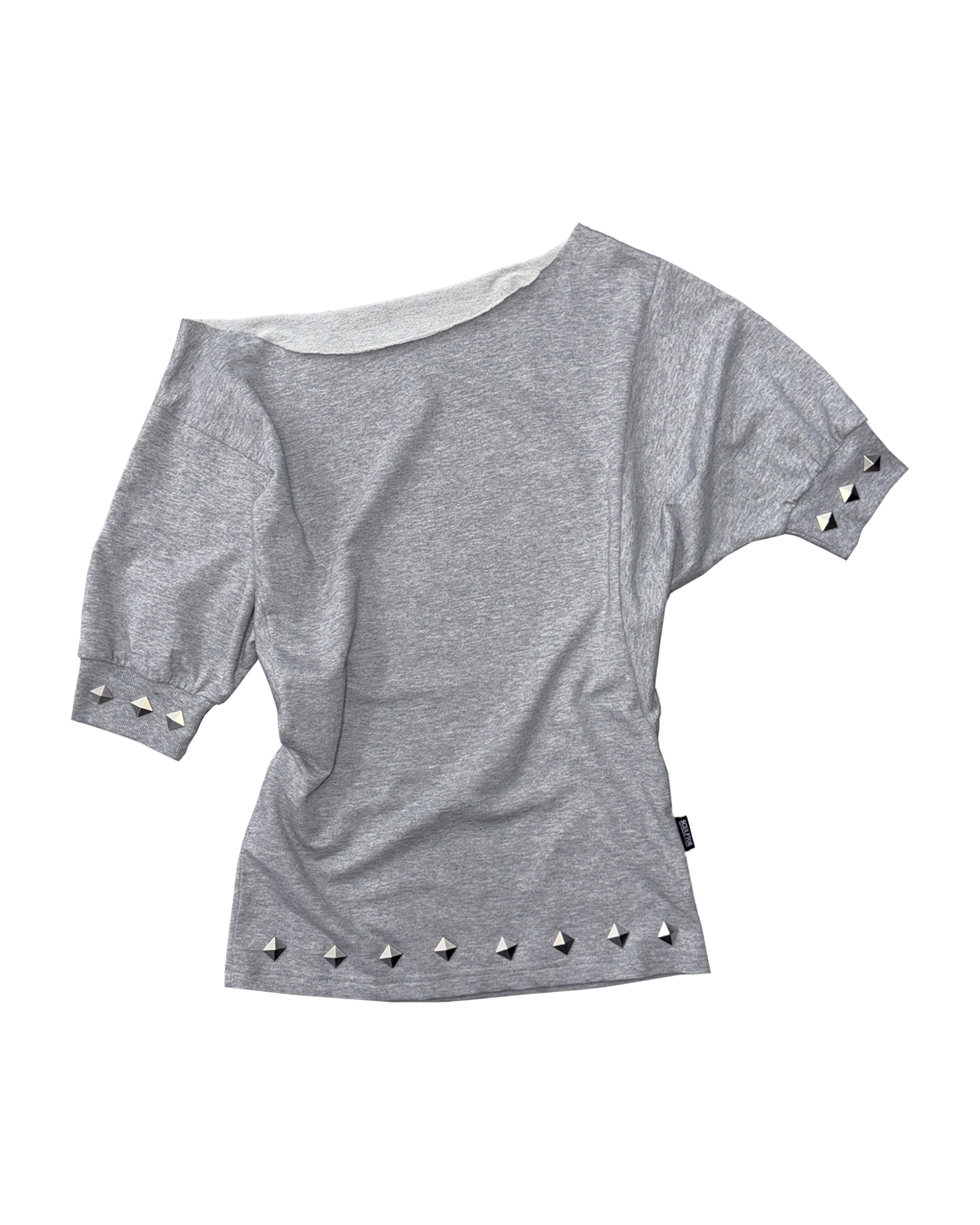 SCULPTOR Stud Half Sleeve Sweatshirt