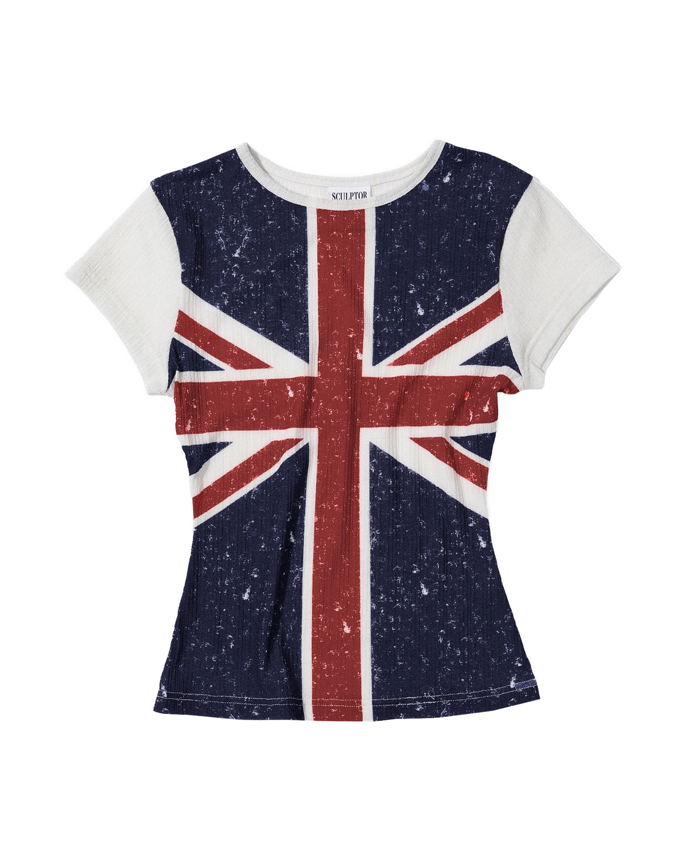 SCULPTOR Union Jack Baby Tee トップス Tシャツ Union Jack Baby Tee Black – Sculptor