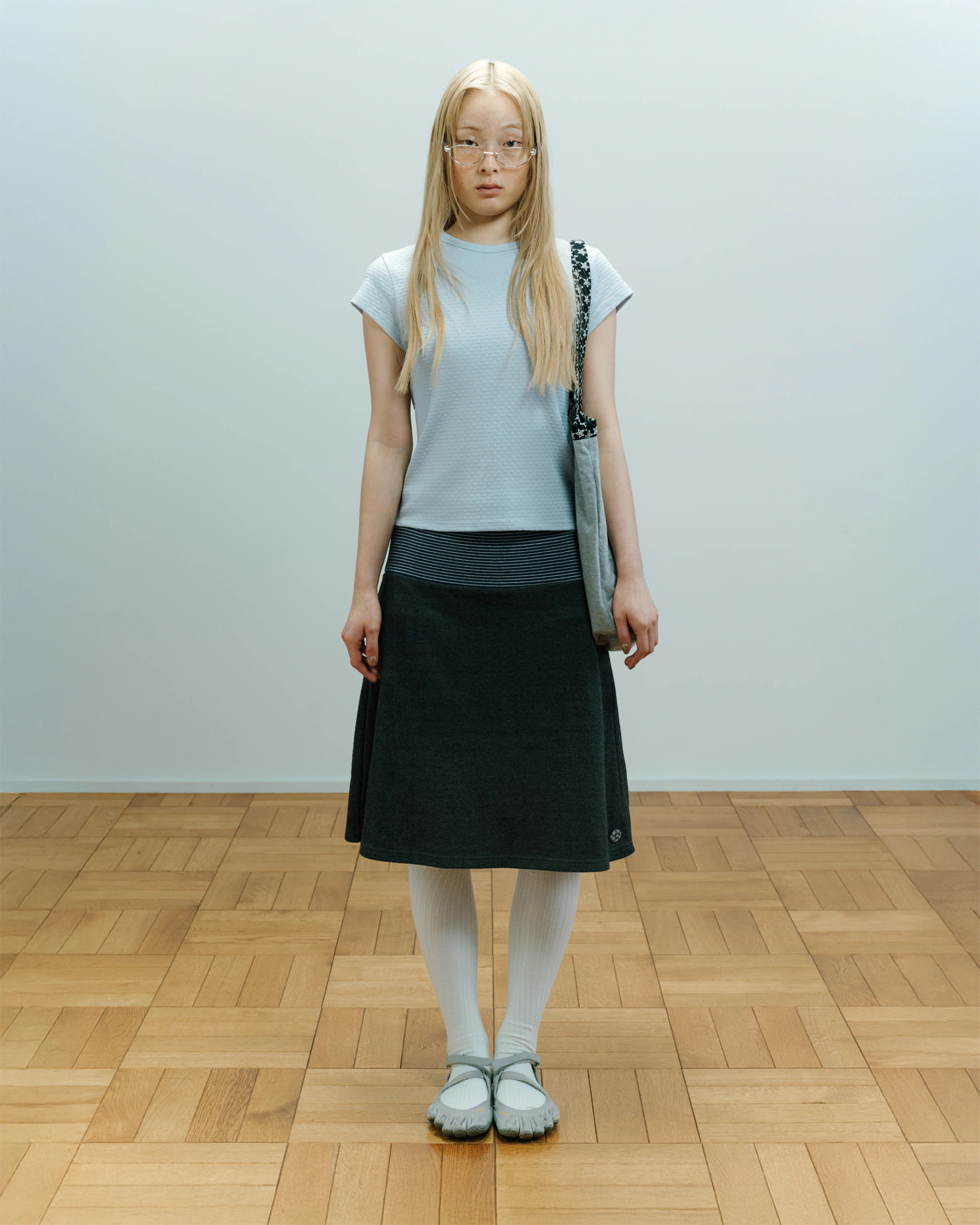 COYSEIO 038 STRIPE SKIRT