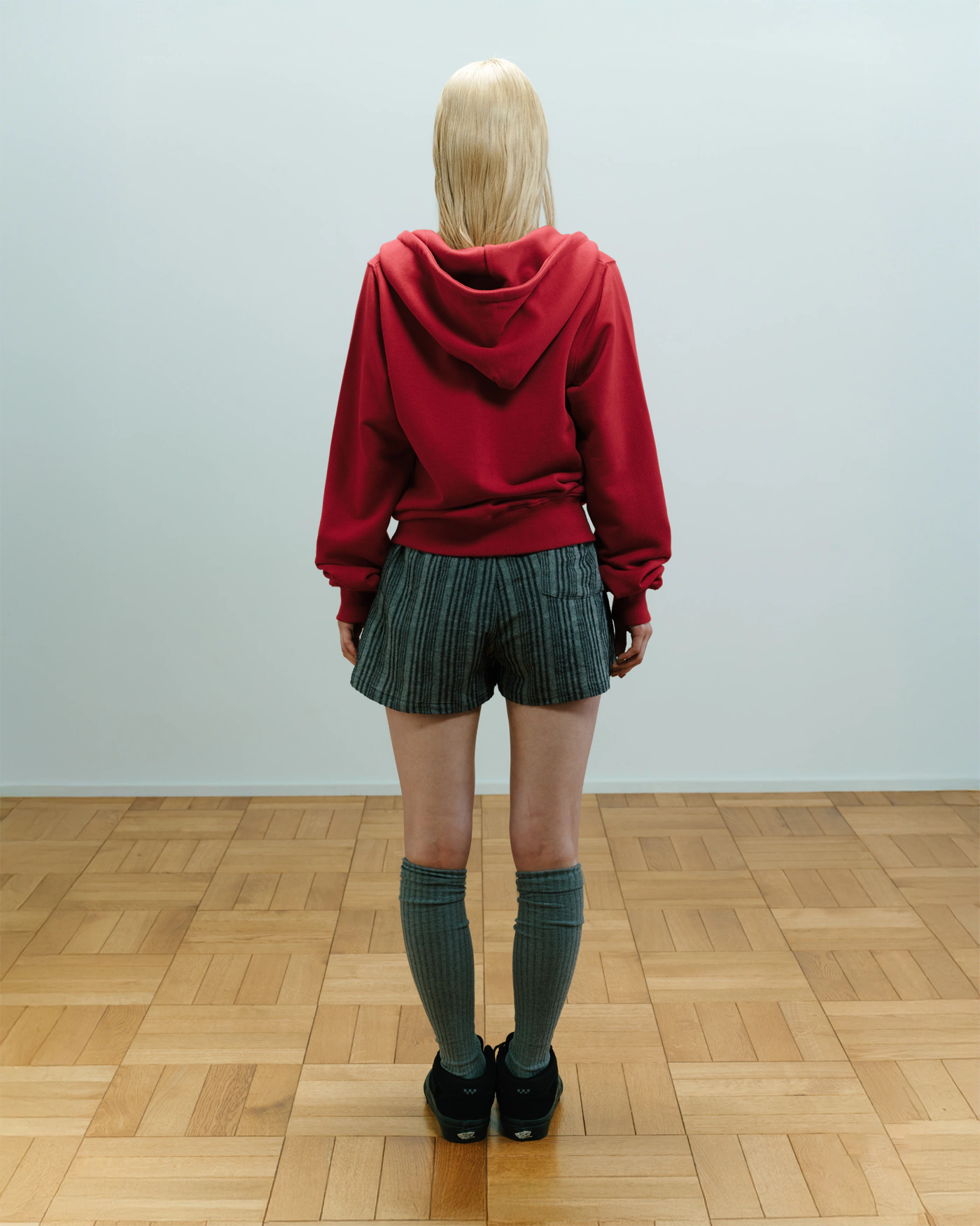 [COYSEIO] 038 COZY HOOD ZIP-UP/追跡付 038 COZY HOOD ZIP-UP BLUE - coyseio