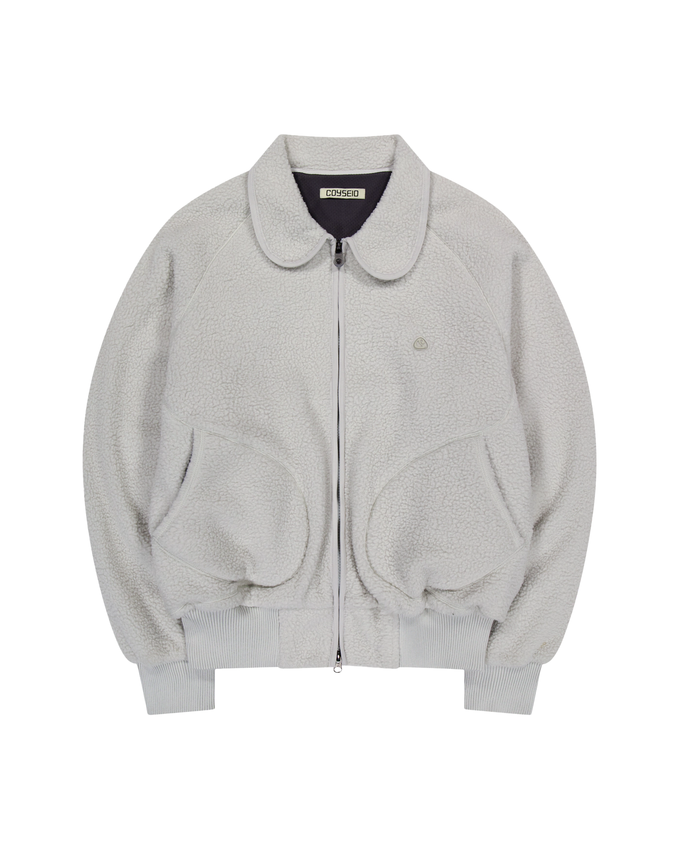 코이세이오 코지 스웻 자켓 멜란지 그레이 CY2503OTJK12MG | 카시나 KASINA
