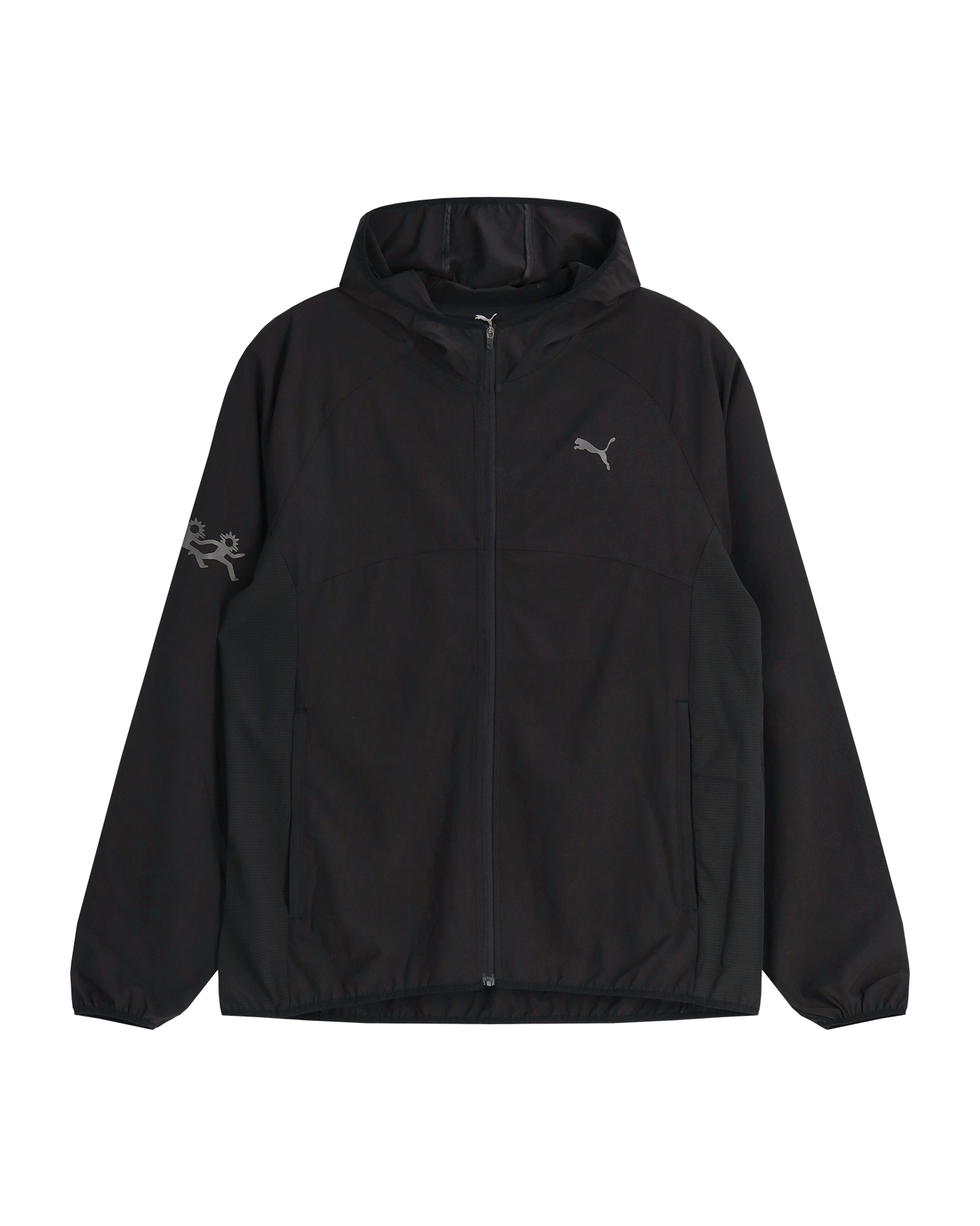 헬로 선라이즈 X 푸마 우븐 자켓 블랙 95056301 | 카시나 KASINA