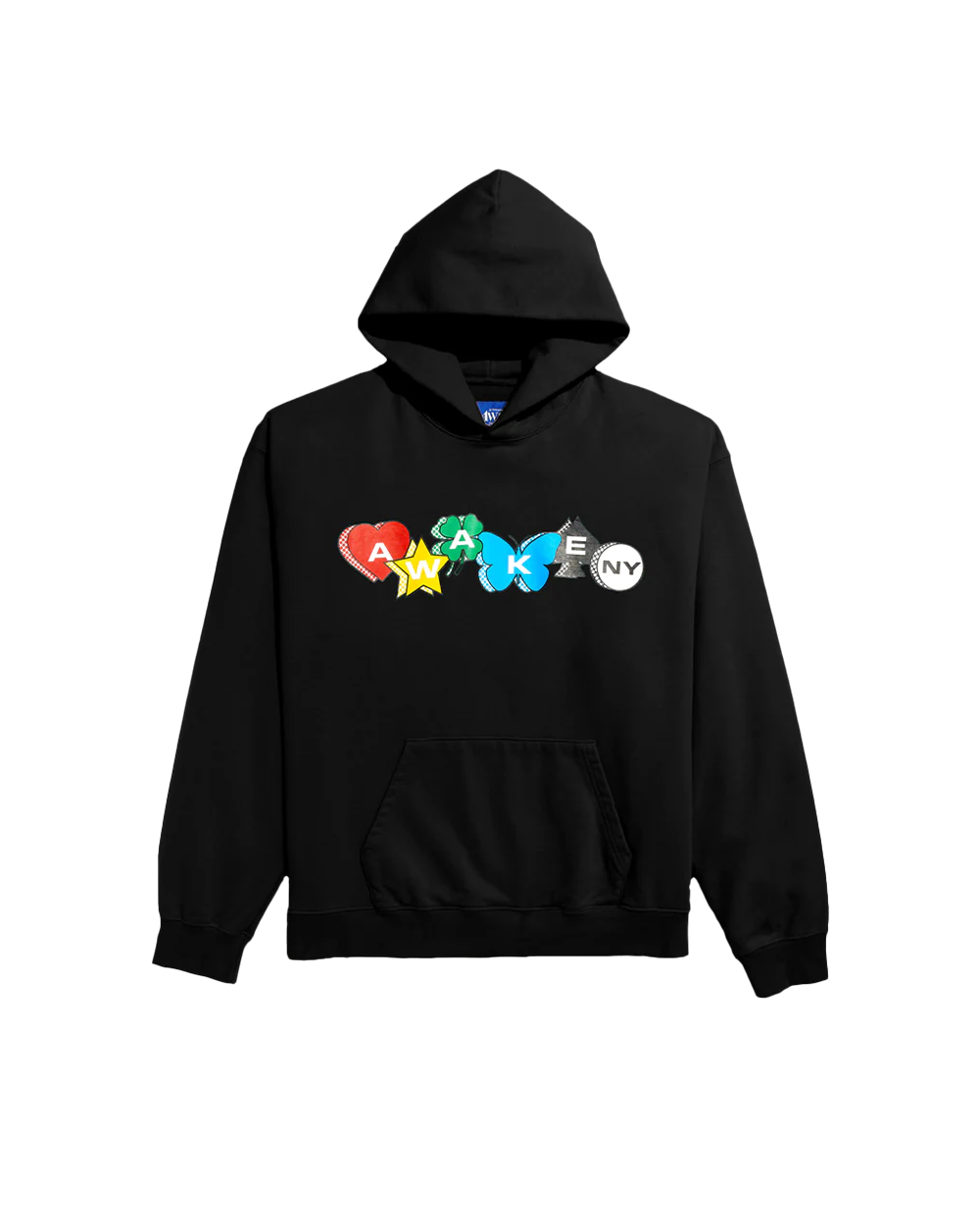 【AWAKE NY】PRINTED CHARM LOGO HOODIE STEEL BLUE Printed Charm Logo Hoodie - Steel Blue – Feature