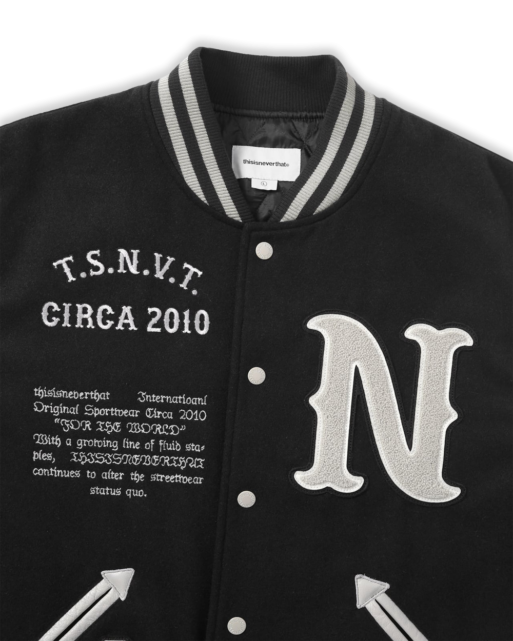 ジャケット・アウター thisisneverthat Originals Varsity Jacket Originals-Varsity-Jacket-