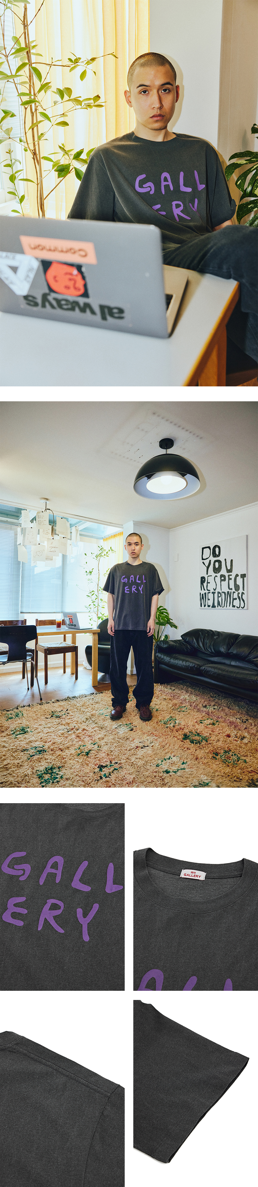 【1011 Gallery】Gallery Logo T-shirt BRAND - 1011GALLERY - obscura