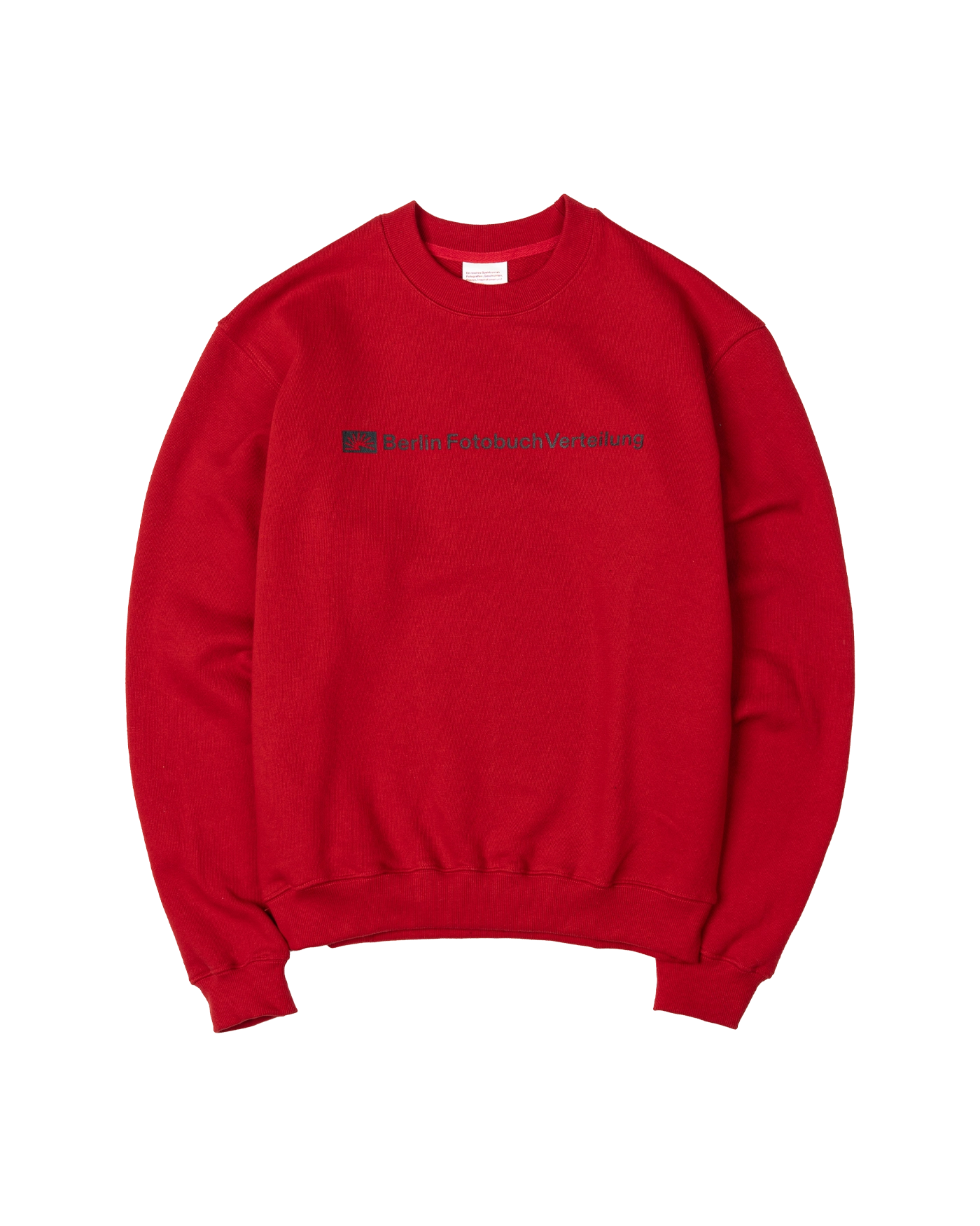 BERLIN PHOTOBOOK DISTRIBUTION BFV CENTER LOGO SWEATSHIRT berlin-photobook-distribution-bfv-center-logo-sweatshirt