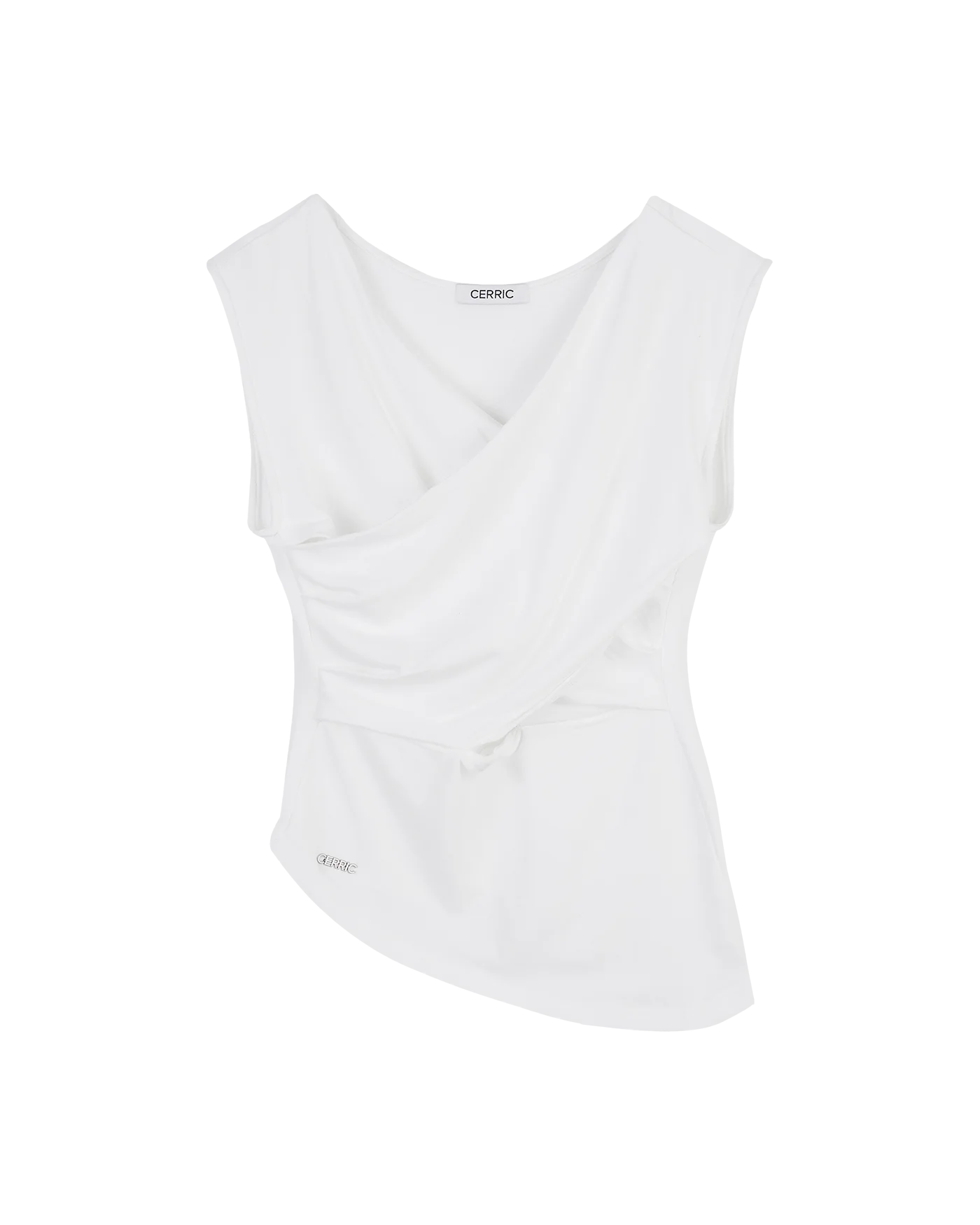 [CERRIC] DRAPE CROSS SLEEVELESS ☆送料込☆ MUSINSA公式 | CERRIC DRAPE CROSS SLEEVELESS / BLACK