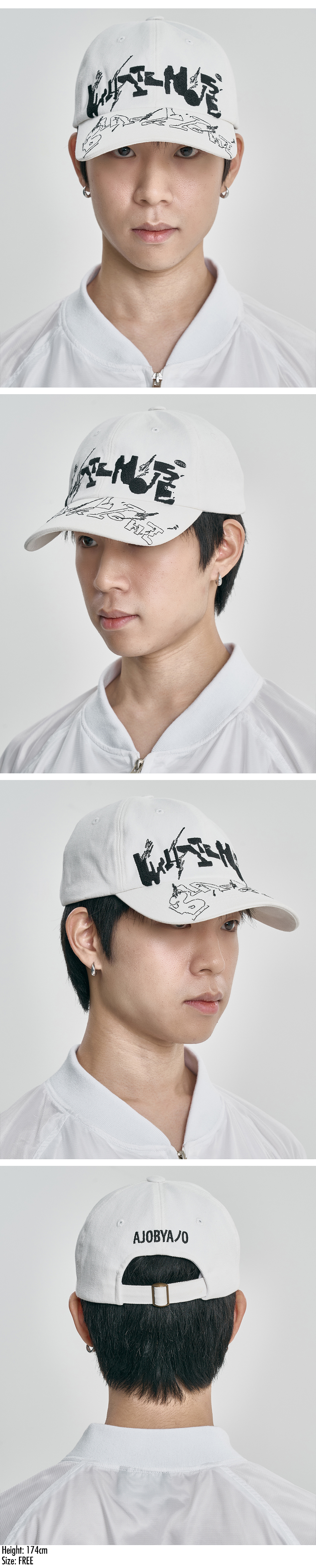 【AJO AJOBYAJO】25SS★ WN BL Cap HAT - AJOBYAJO