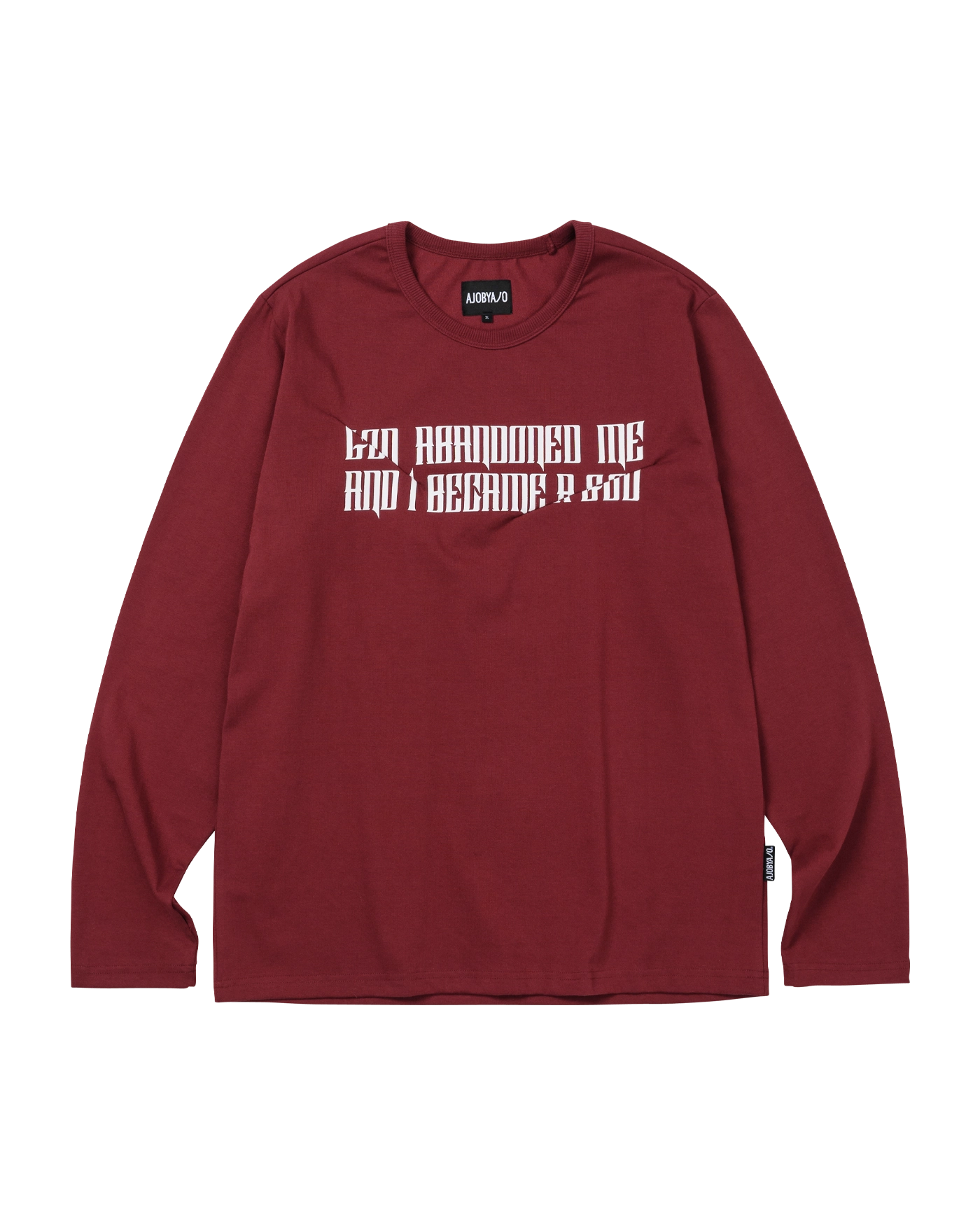 【AJO AJOBYAJO】25SS★ The Contorted Excuse Long Sleeves T AJOBYAJO The Contorted Excuse Long Sleeves T-Shirt