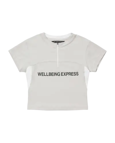 【WELLBEING EXPRESS】 Oversized Pigeon Half Sleeve / 追跡付 WELLBEING EXPRESS Oversized Pigeon Half Sleeve