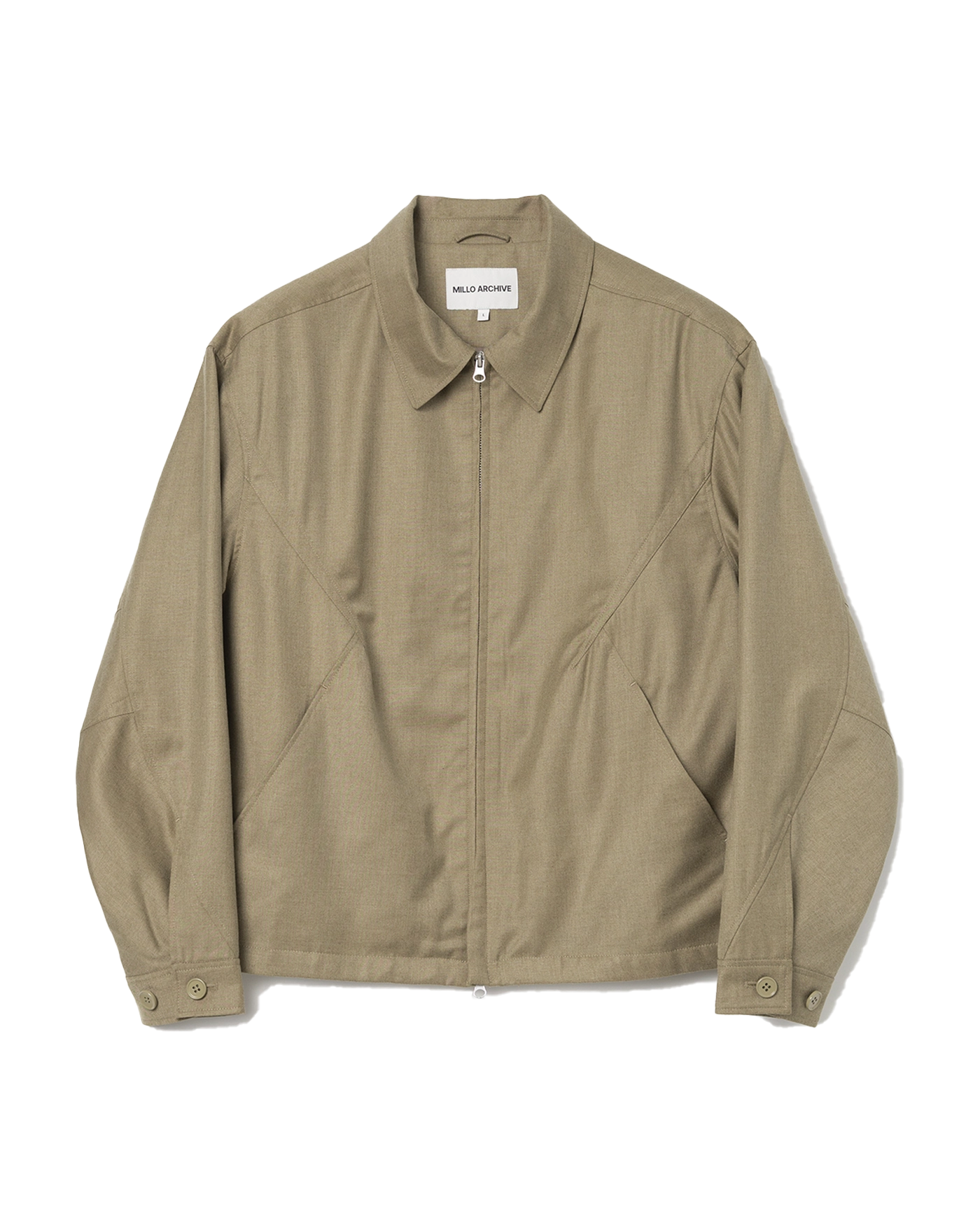 ●MILLO ARCHIVE● Rotation Symbol Camp Cap Khaki Grey ML523K MILLO ARCHIVE Rotation Symbol Camp Cap