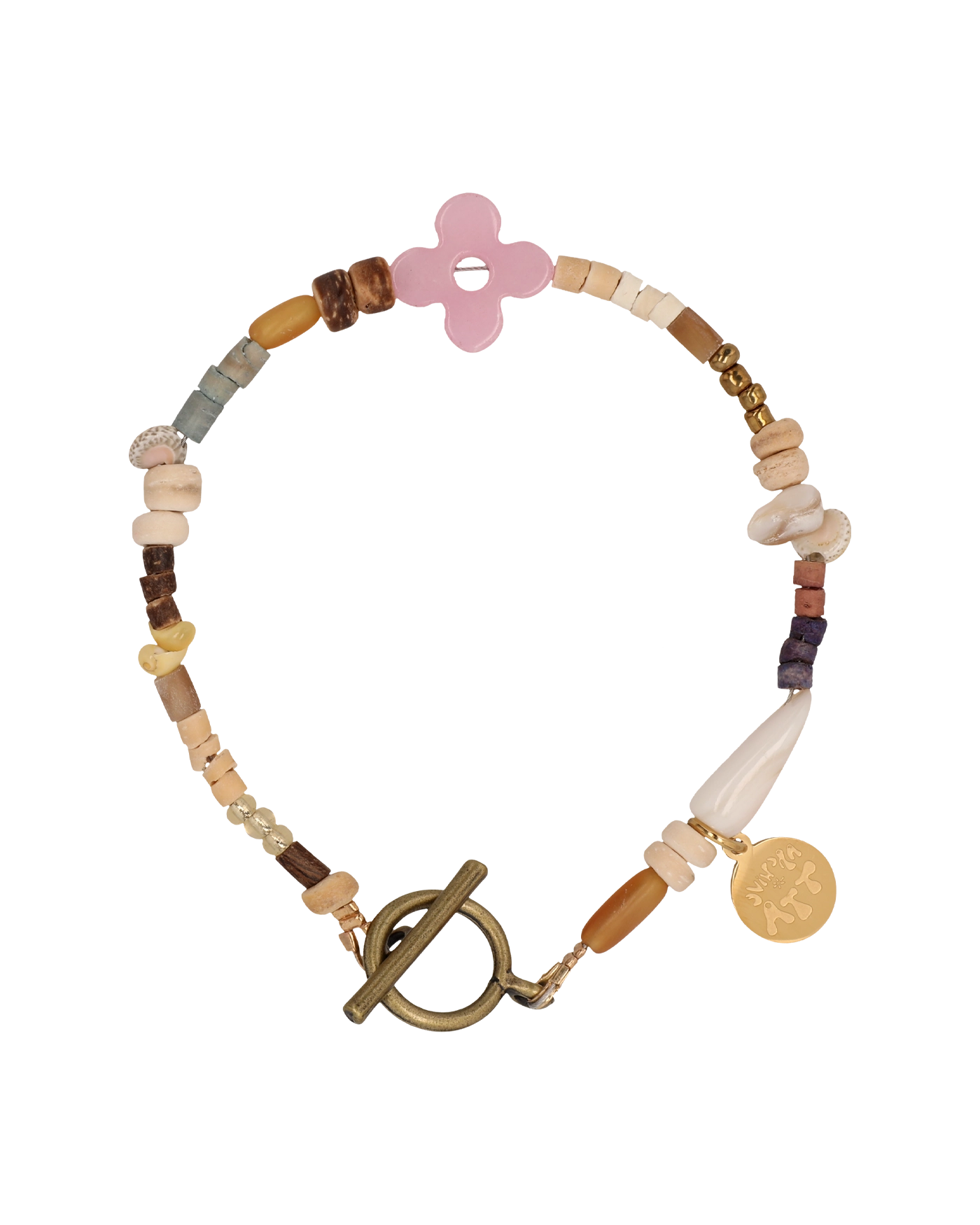 ★tow tow archive★ Clover Symbol Bracelet Carrot TBH12ABTB0 TOWTOW ARCHIVE Clover Symbol Bracelet