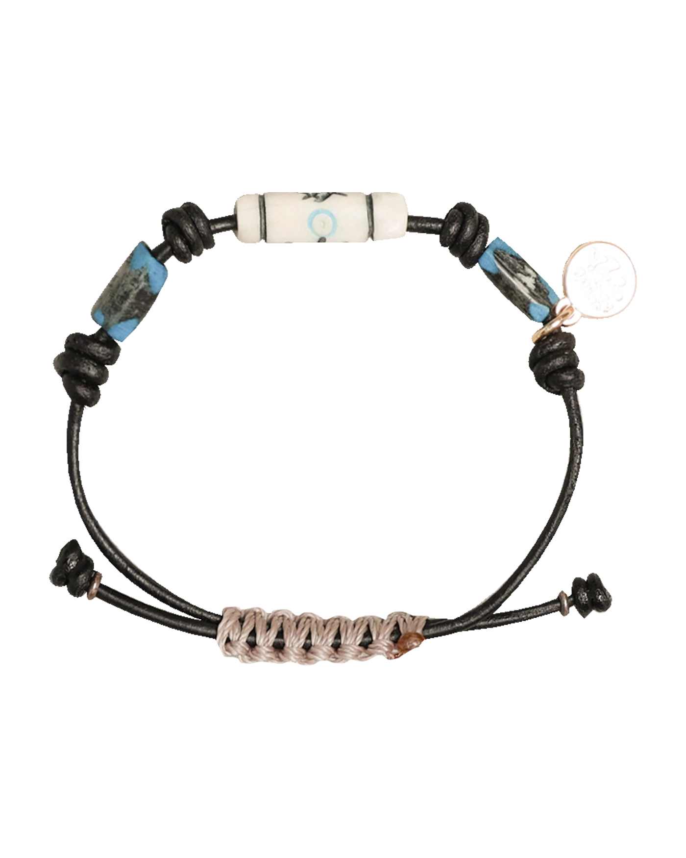 TOWTOW ARCHIVE Graphikos Leather Bracelet