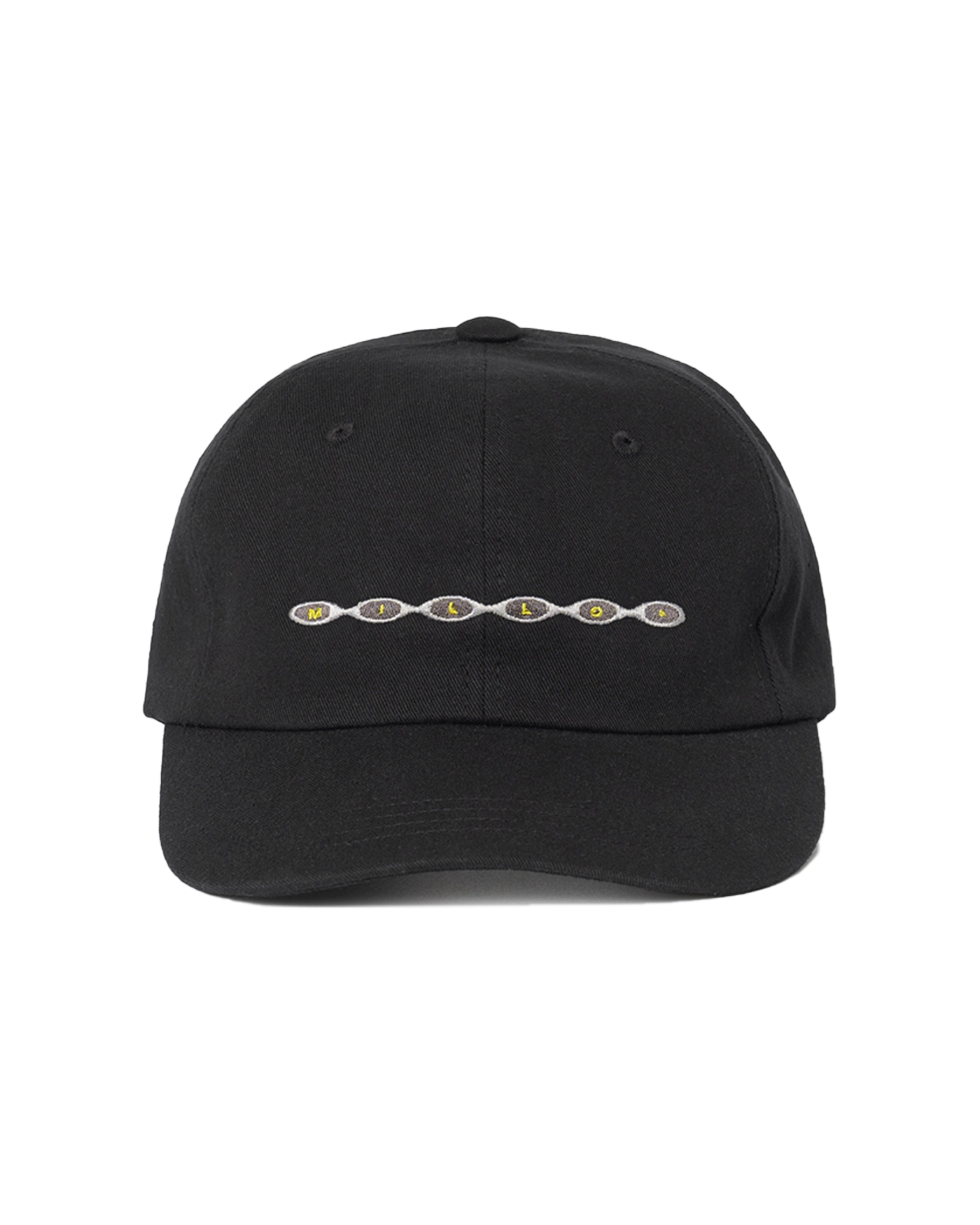 ●MILLO ARCHIVE● Rotation Symbol Camp Cap Black ML523BLK MILLO ARCHIVE Rotation Symbol Camp Cap