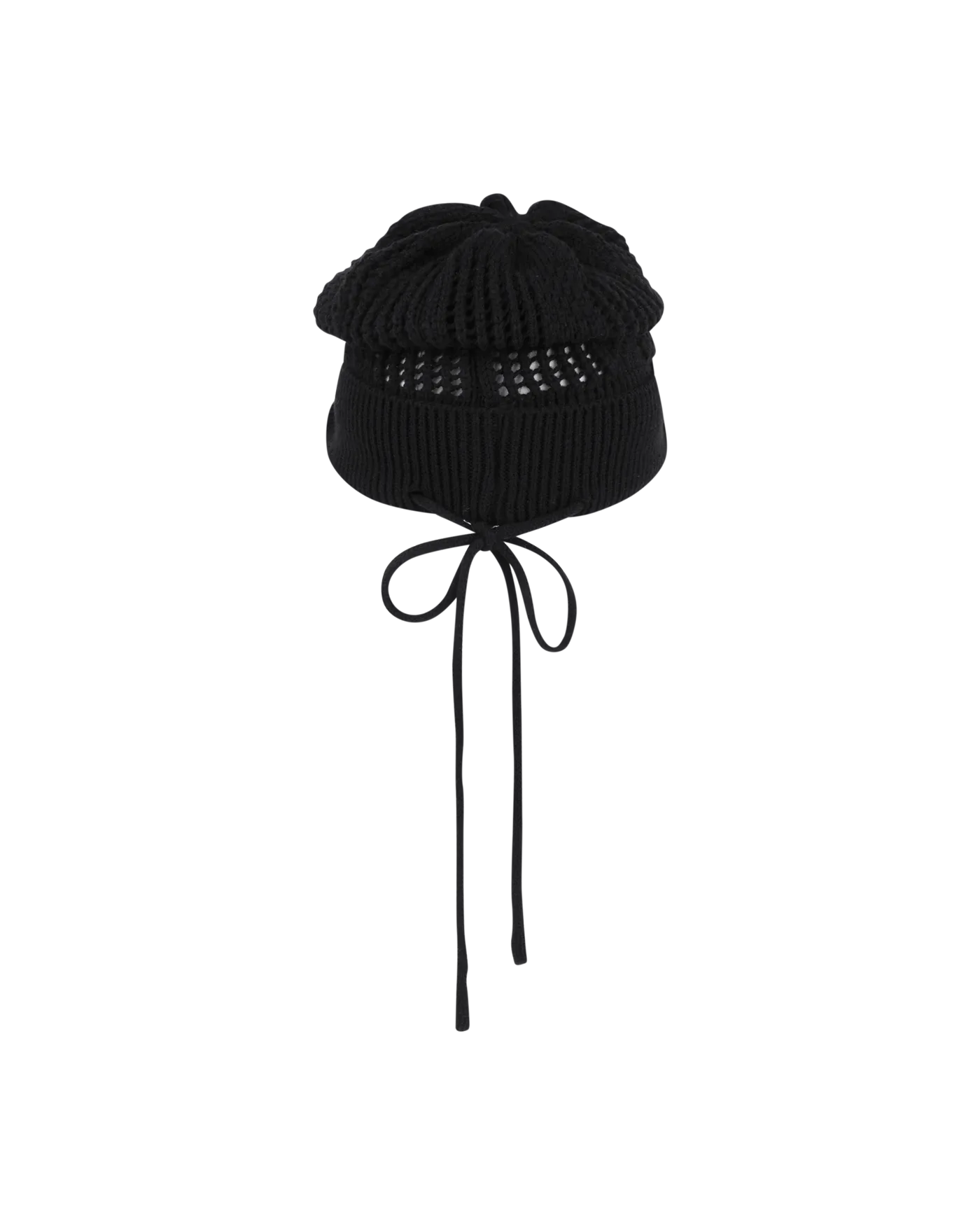 COYSEIO COY VISOR CROCHET BEANIE