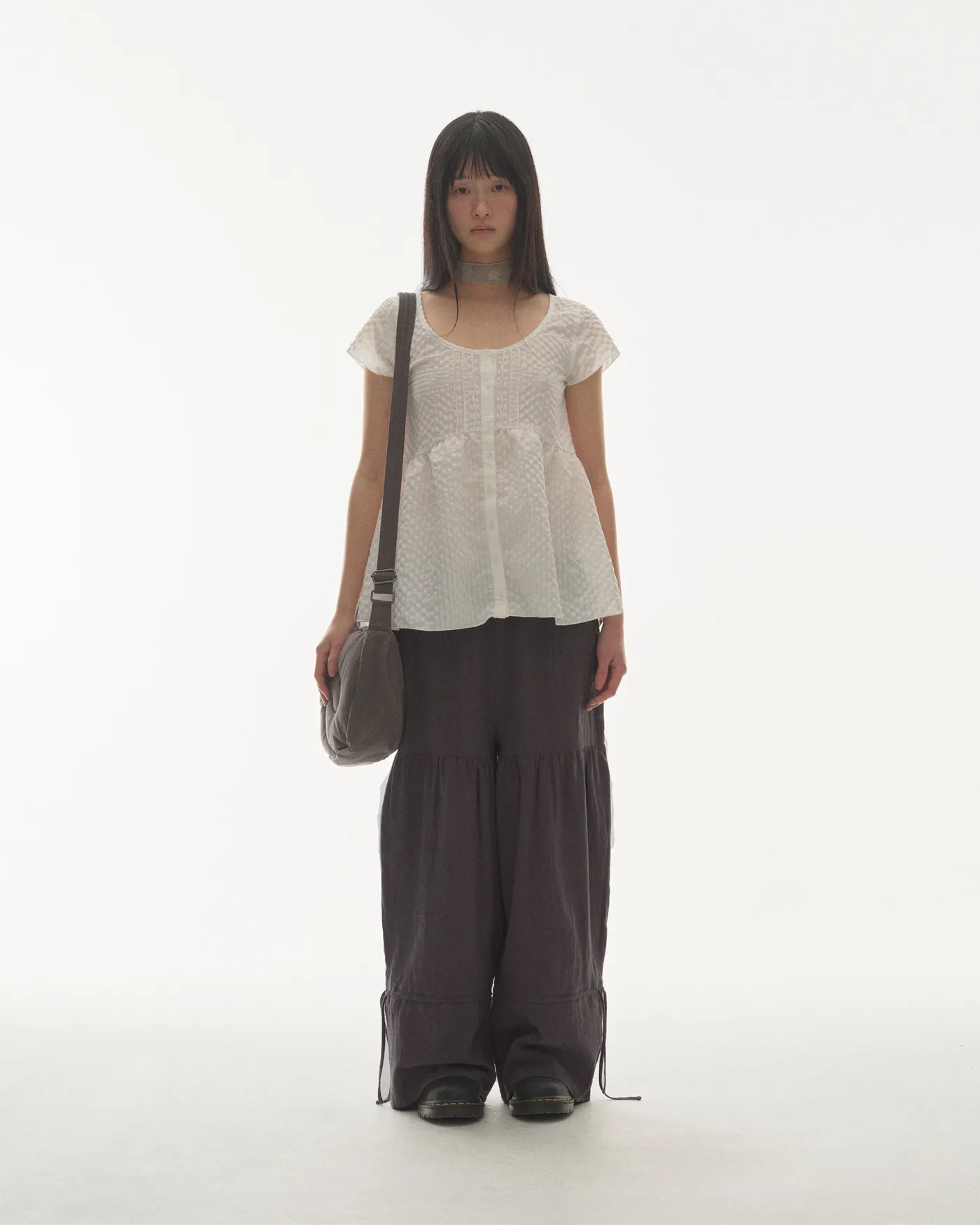 COYSEIO PINTUCK BLOUSE