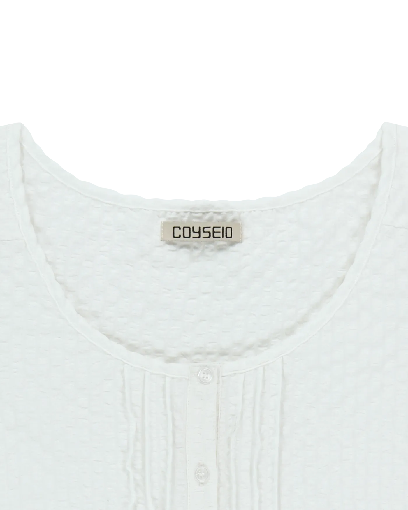 COYSEIO PINTUCK BLOUSE