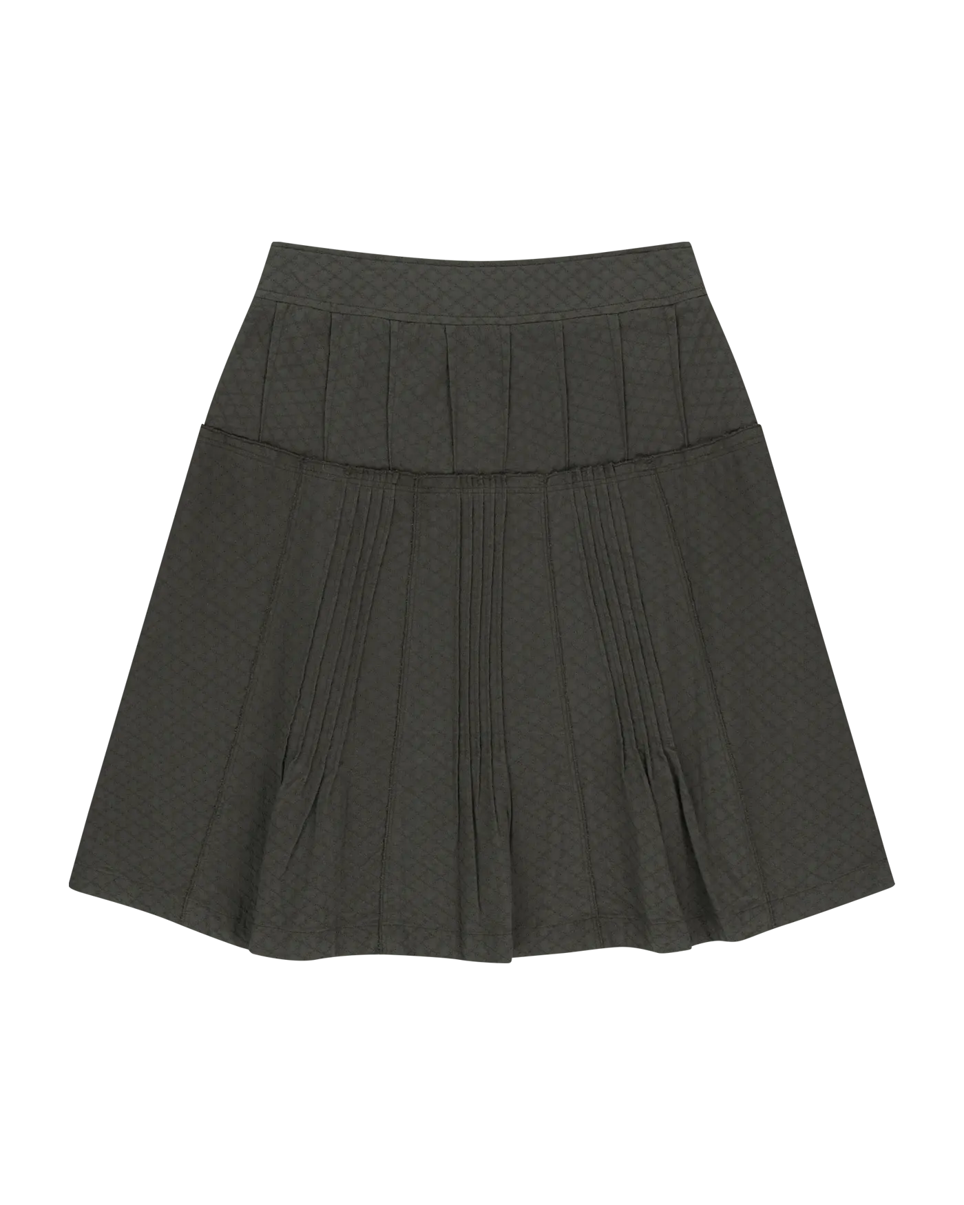 [COYSEIO]◆韓国大人気◆ FLOWER PINTUCK SKIRT ◆追跡可◆ FLOWER PINTUCK SKIRT CHARCOAL - coyseio