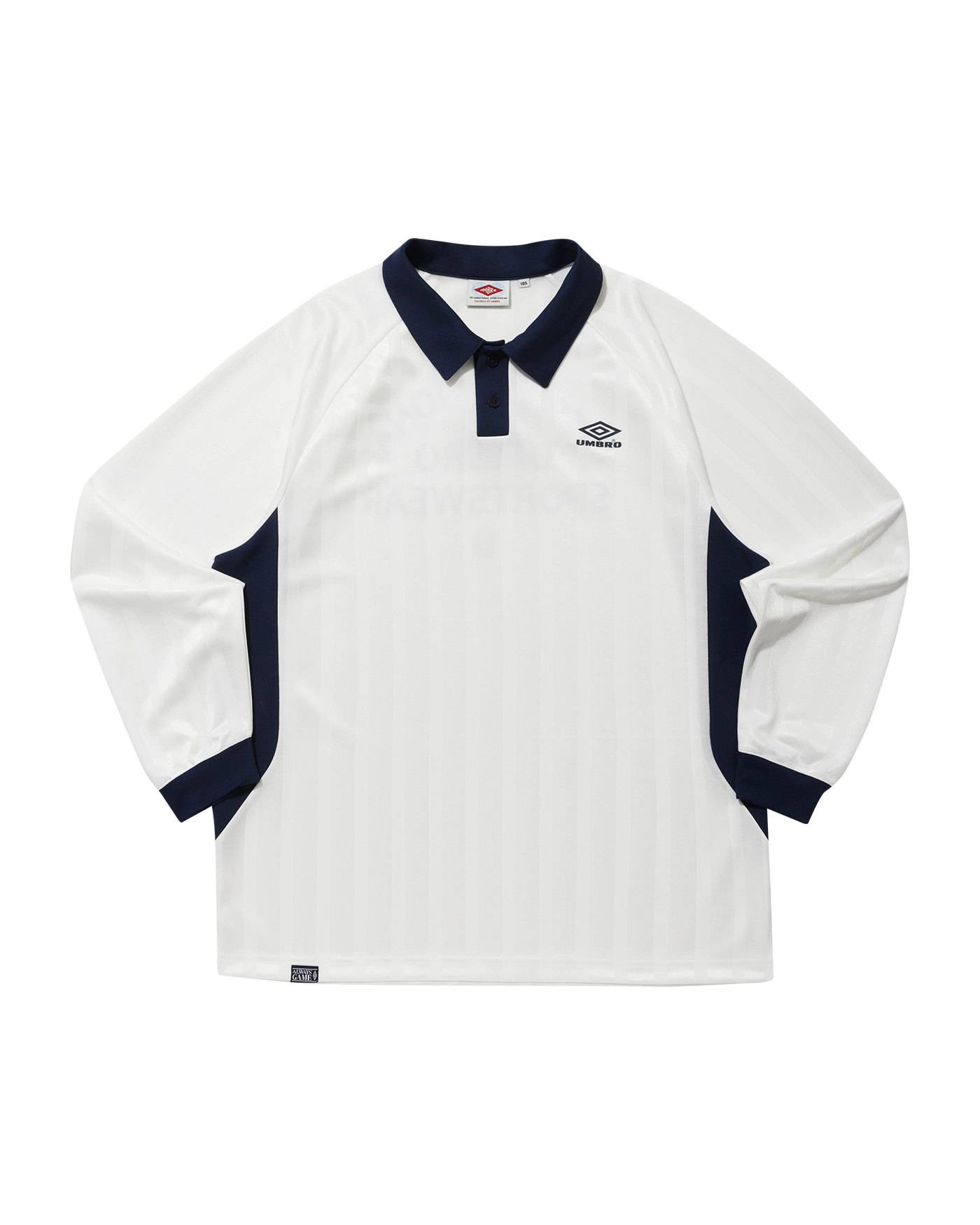Tシャツ・カットソー UMBRO HBL British Casual Game Shirt Black UQ121CRJ21 UQ121CR org.jpg