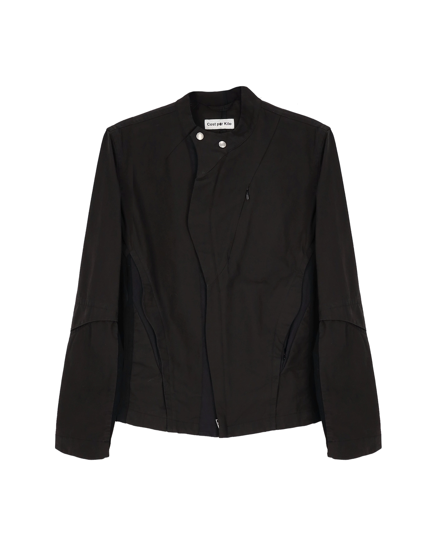 [Cost Per Kilo] MINI MOTO JACKET /追跡付 COST PER KILO】MINI MOTO JACKET 非対称デザイン☆送料込