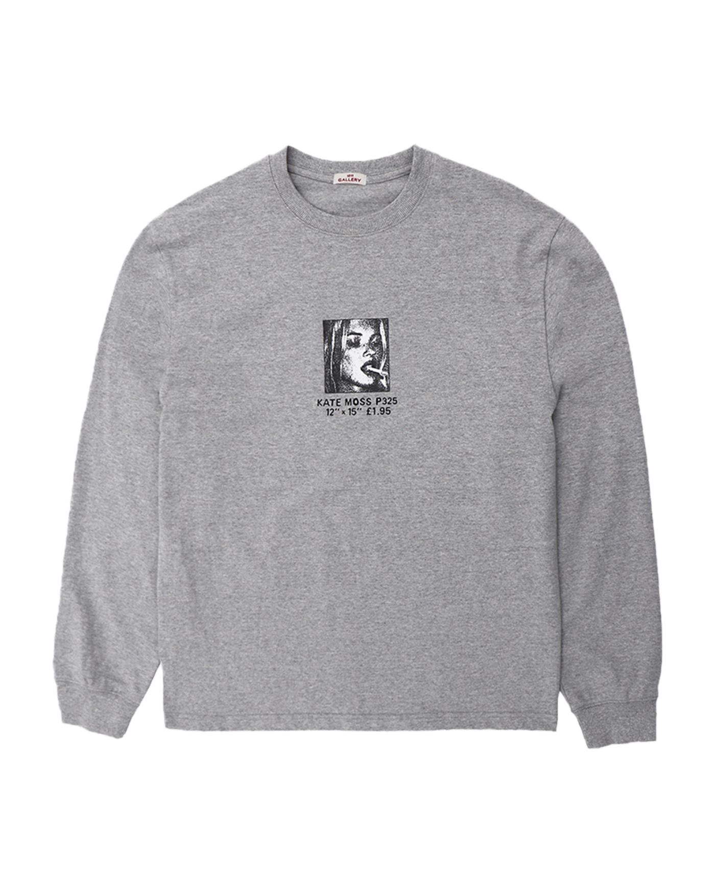 1011GALLERY Kate Moss Portrait Long Sleeve T-Shirts
