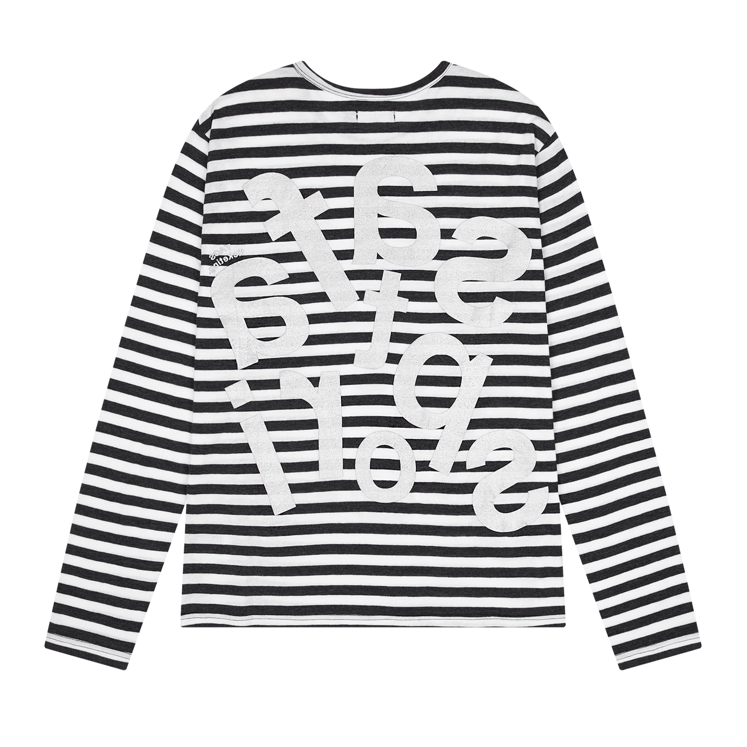 SAFARISPOT ■ Ticketing Stripe Border Tee SAFARISPOT TICKETING STRIPE BORDER TEE WHITE