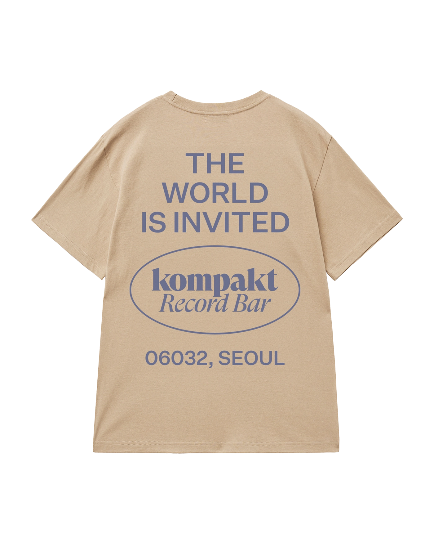 KOMPAKT RECORD BAR Basic New Logo T-shirt