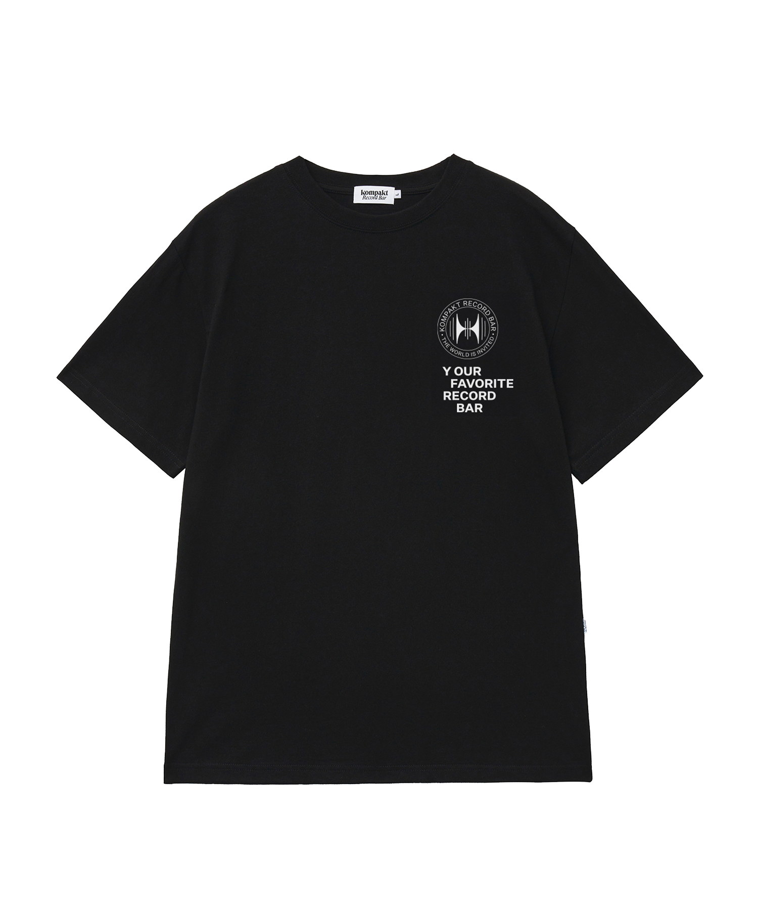 ★COMPAKT RECORD BAR★ KRB Crest TWII Tshirt Beige KOMPAKT RECORD BAR Crest TWII T-shirt