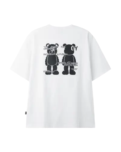 ★OY★POOL GAME TEE - WHITE★正規品/韓国直送料込/人気 OY POOL GAME TEE