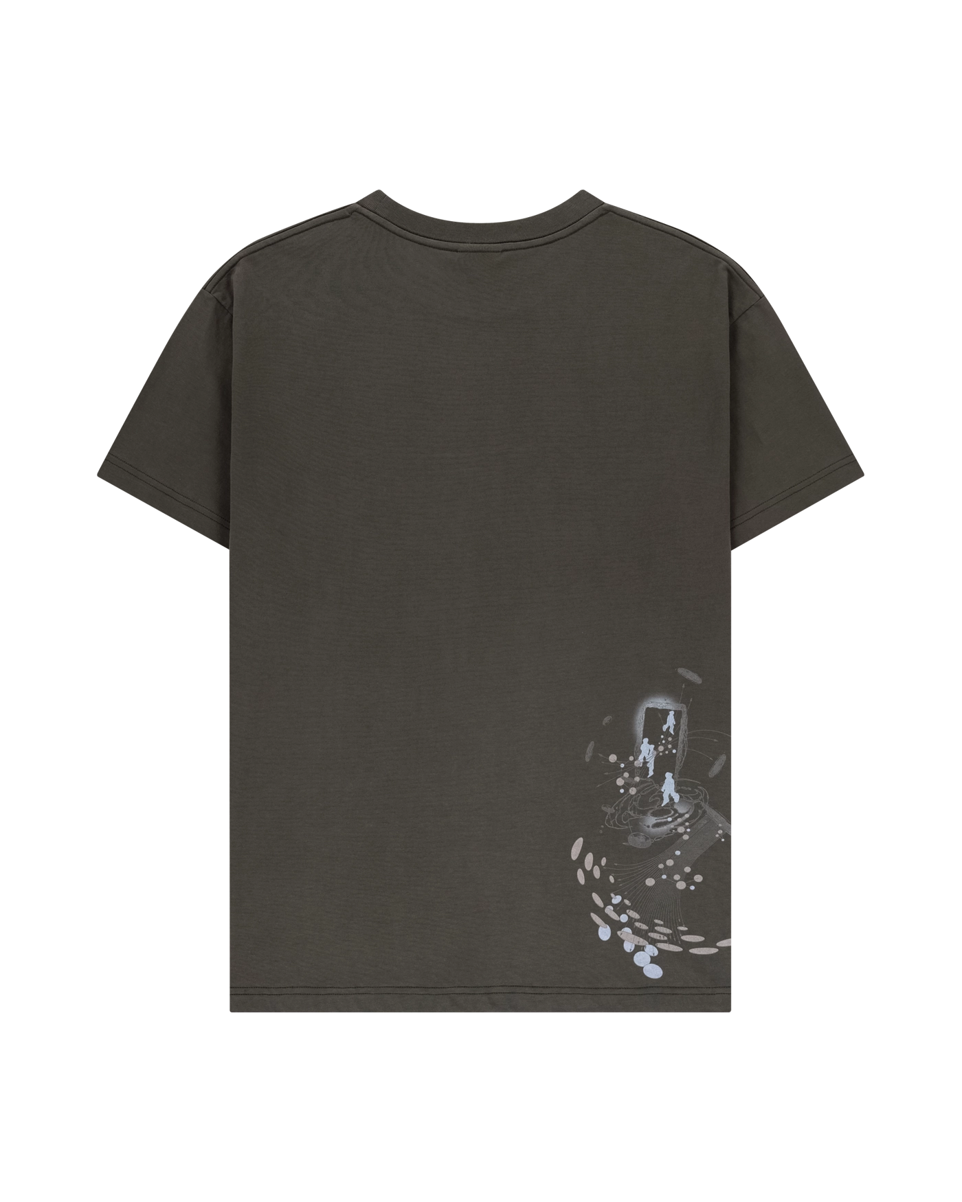 【SAN SAN GEAR】 GREEN CIRCULAR T-SHIRT [WHITE] SAN SAN GEAR 25SS Green Circular T-Shirt - White