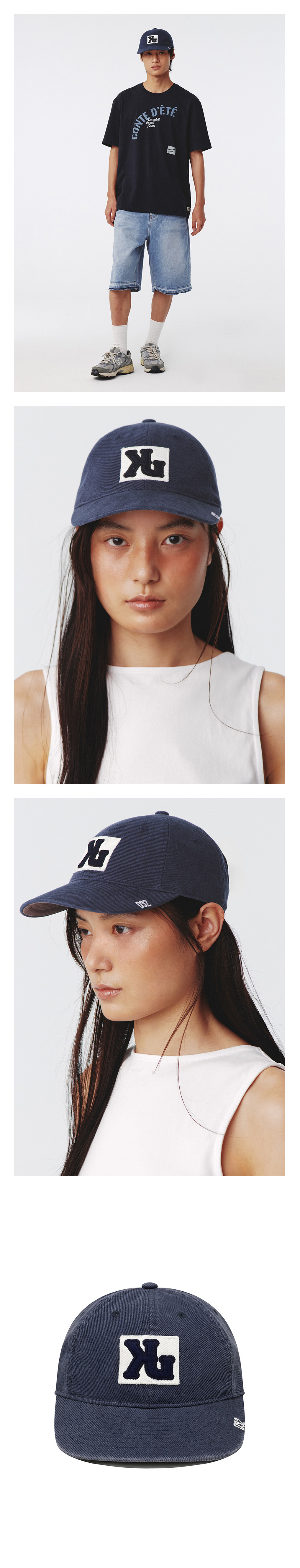 KIJUN KJ Emblem Cap UNISEX