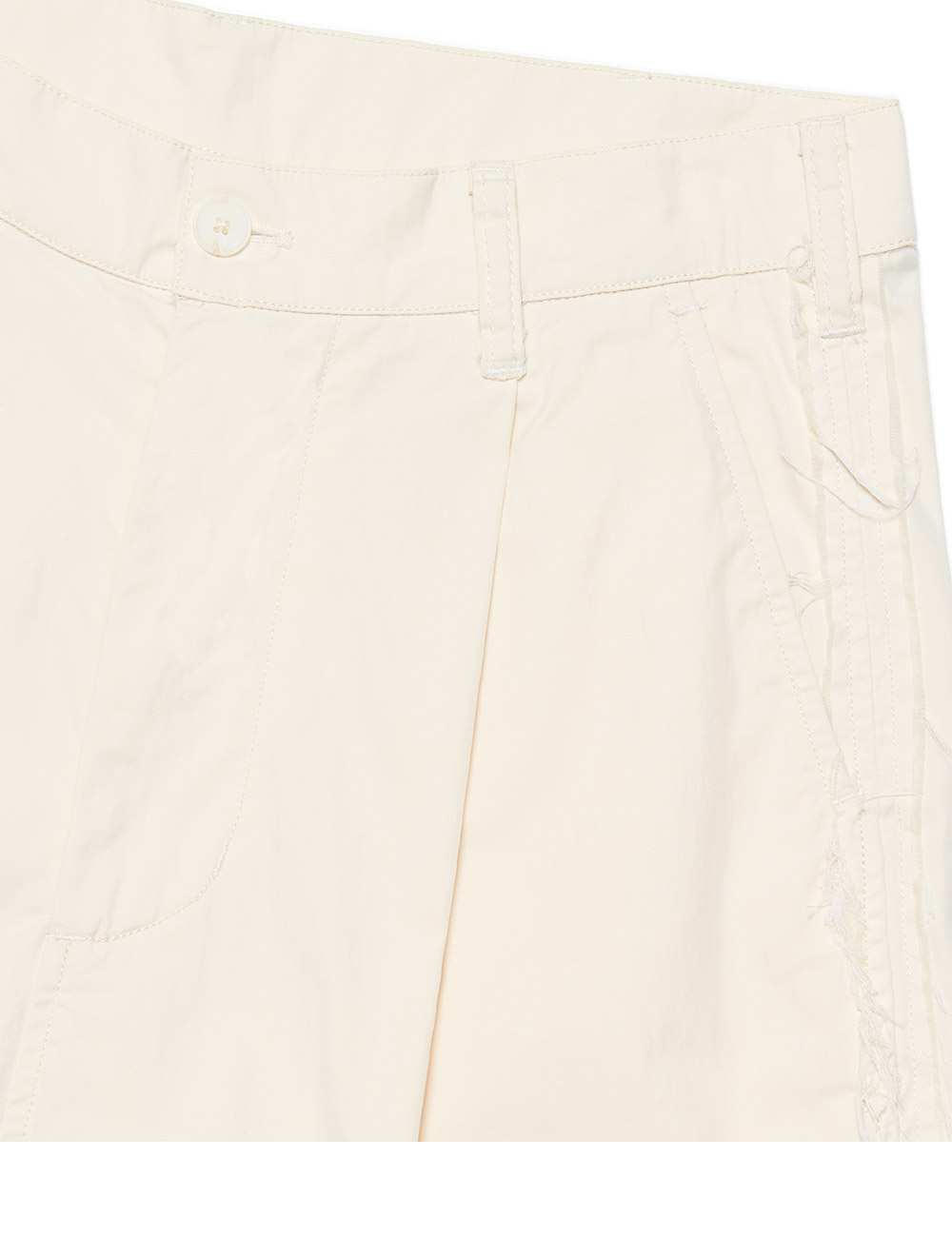 パンツ・ボトムスその他 NOMANUAL ROUGH CUT ONE TUCK PANTS 5FT1012 NOMANUAL ROUGH CUT ONE TUCK PANTS