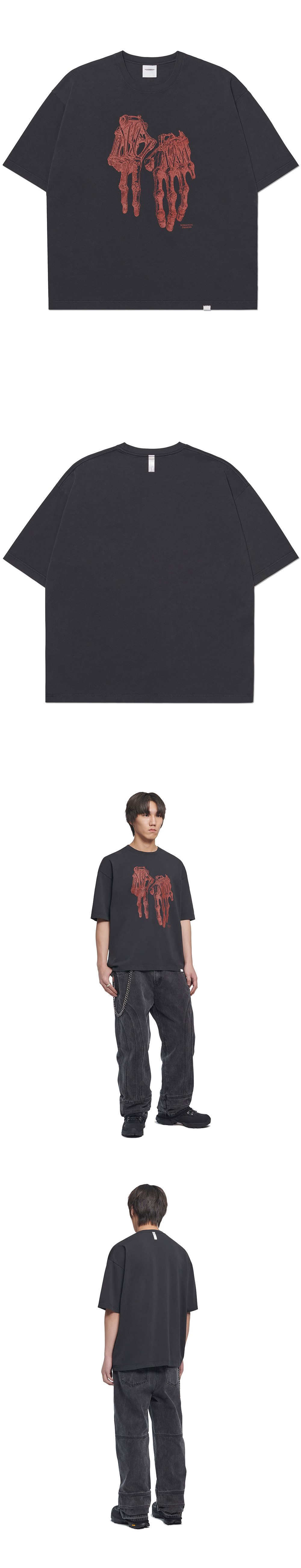日本未入荷NOMANUALのROBOTIC HAND NM T-SHIRT 全3色 NOMANUAL】ROBOTIC HAND NM T-SHIRT | OUR BRAND,NOMANUAL