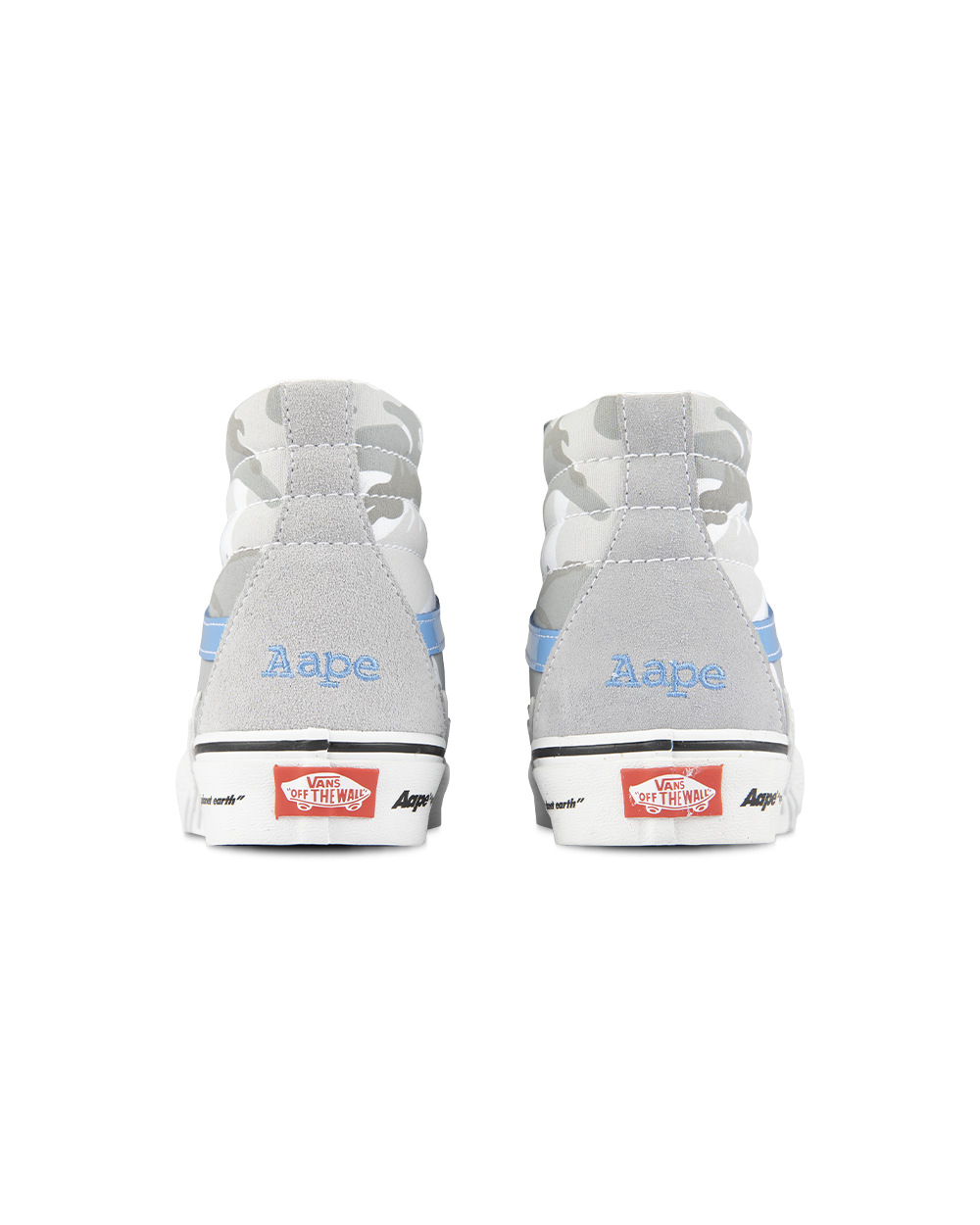 国内発送 Vans x Aape Sk8-Hi Bolt スニーカー グレー/ブルー 楽天市場】ヴァンズ Vans 【 Aape X Sk8-Hi 'Bolt - Grey Camo